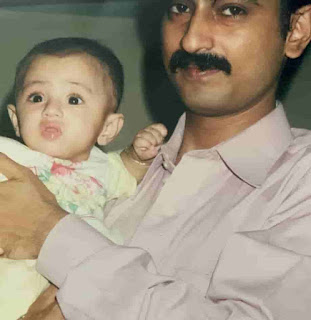 Twarita Nagar With Her Father
