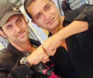 Sham Kaushal With Hrithik Roshan Sham Kaushal With Hrithik Roshan